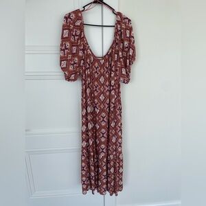 Knox Rose Brown Long Midi Dress Size XXL